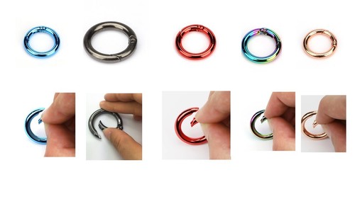 Rundkarabiner schlüsselringe - rundkarabiner,