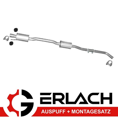 Mittelschalldämpfer für