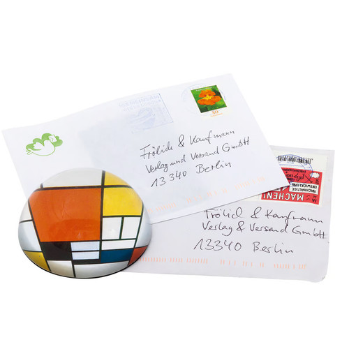 Mondrian briefbeschwerer aus - mondrian,