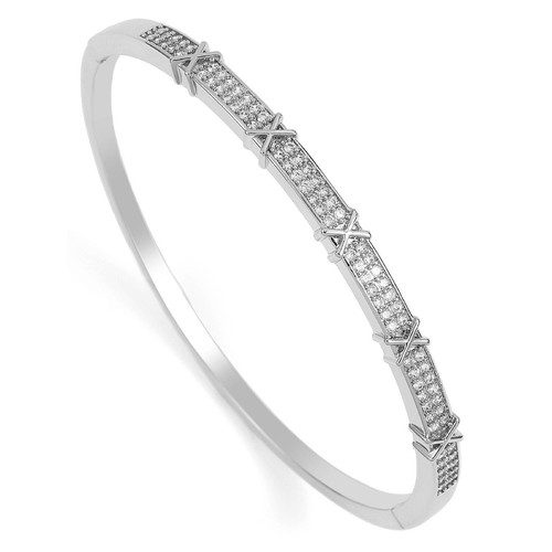 Damenarmreif silber metall - damenarmreif,