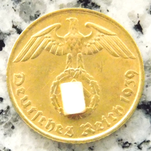 Reichspfennig 1939 messing - 5,