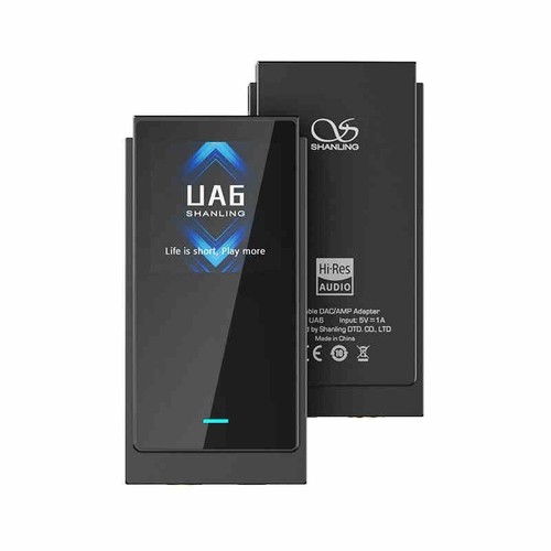 Shanling black ua6 portable - black,