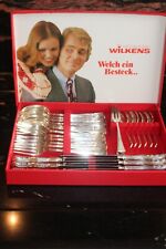 Wilkens Chippendale große Suppen Kelle massiv versilbert ca. 30cm und 160g