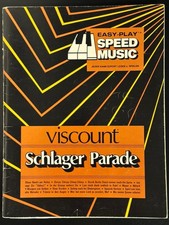Noten - Schlager Parade - Easy Play - Speed Music - Akkordeon Klavier