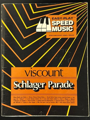 Noten schlager parade - schlager,