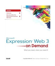 Microsoft Expression Web 3 on