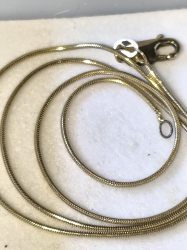 333 gold schlangenkette - 333,