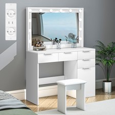 Groß Schminktisch mit Spiegel