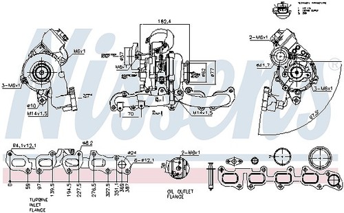 Nissens lader aufladung für - nissens, lader,