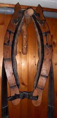 Altes kummet für zugtiere - für,