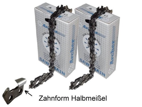 32cm sägekette passend - 2x,