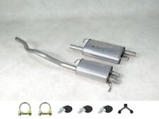 EDELSTAHL Auspuff SET +