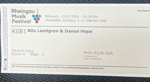 Ticket rheingau musik - ticket,