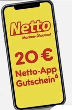10x Netto 20€ Gutschein