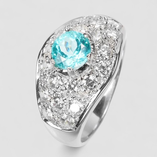 Neon blau paraiba - blau, turmalin