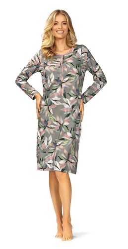 Ascafa damen nachthemd langarm - ascafa,