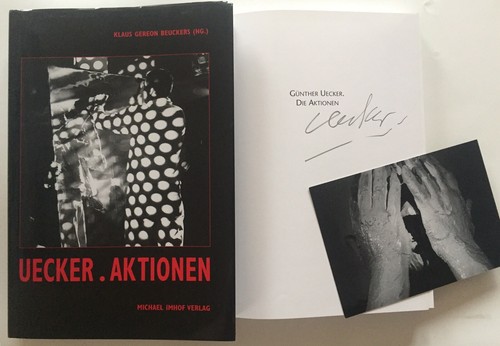 Günther uecker signiert - uecker,