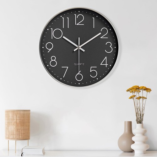 Lautlose wanduhr analog modern - lautlose,