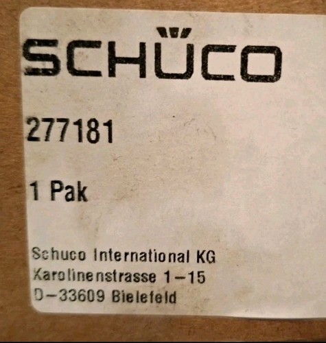 Schüco kammergetriebe 277181 - schüco,
