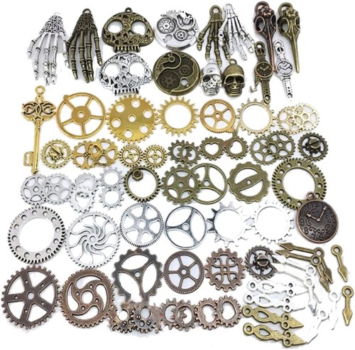 Retro zahnräder schmuck - zahnräder,