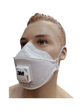10 Stück 3M Aura 9332+ Maske Atemschutzmaske FFP3 mit Ventil Staubmaske
