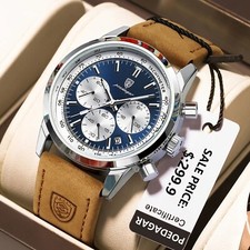 Luxus Herren Uhr Leder