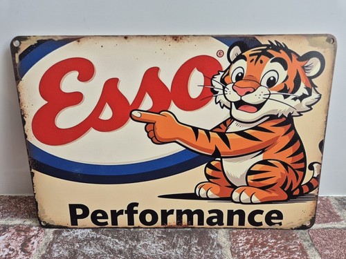 Esso performance tiger schild - performance,