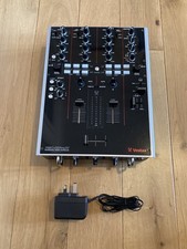 Vestax PMC-05 Pro IV Professional DJ 2-Kanal schwarz Mixer Scratch Battle sehr guter Zustand!