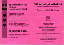 Winterfahrplan 1962/63