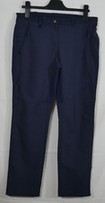 Damen JACK WOLFSKIN Stretch Hose Blau mit Gummizug FLEXSHIELD Größe 42 L30 TOP!
