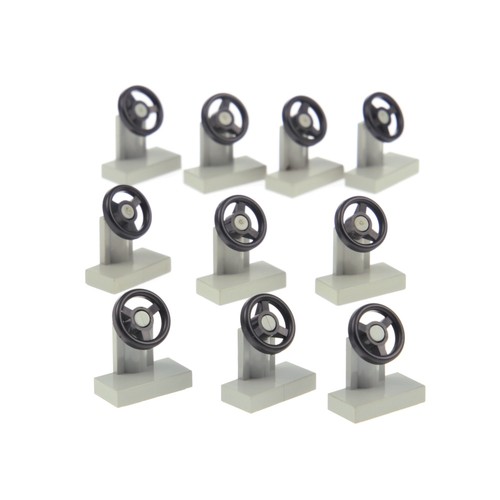 10x lego auto lenkrad - lego,