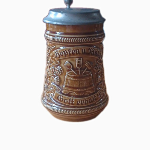 Zinndeckel wmw steingut - zinndeckel,