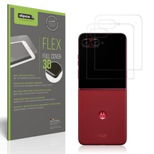 2x Full Cover Schutzfolie matt für Motorola Razr 60 Aussen-Display Panzerfolie