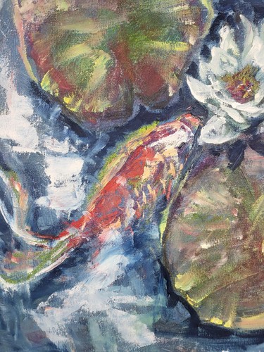 ölbild abstrakt gemälde - Ölbild,