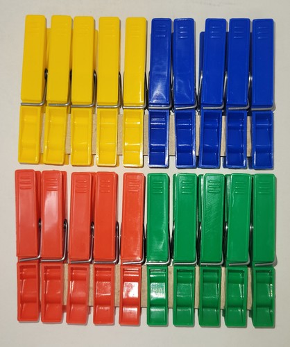 Wäscheklammer aus kunststoff - aus,