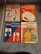 Illustrierte Zeitschrift "Constanze Strickmoden+Handarbeiten 1962/63/64/65