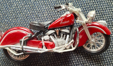 Modell Indian Oldtimer Motorrad ca. 1:18 unbespielt sehr gut Majisto China
