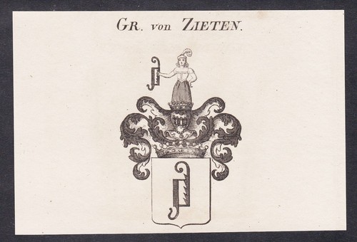 Zieten wappen coat arms - of,