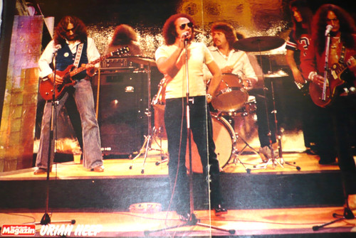 Ein uriah heep poster din - din, a3