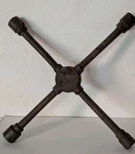 RARITÄT! Altes RAHSOL Radkreuz Radschlüssel MANGAN ULTRA D.R.G.M.