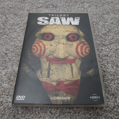 Lionsgate saw trilogy dvd box - saw,