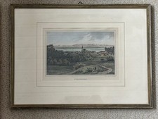 Antiker Stahlstich Starnberg
