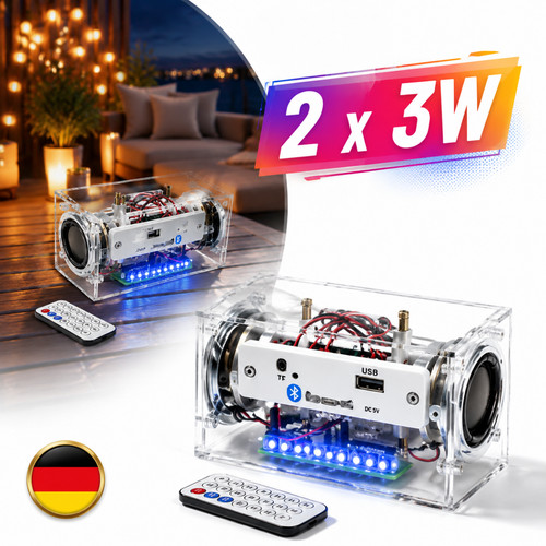 Stereo verstärker 2x3w - 2x3w, diy