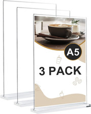 3 Stück Tischaufsteller