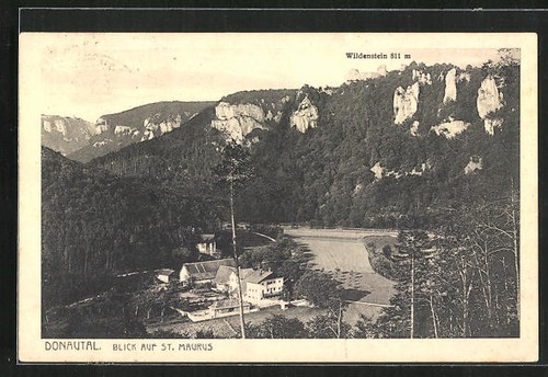 Beuron blick auf maurus - blick,