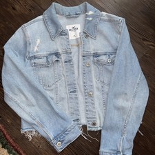 Jeansjacke Hollister Gr M Damen