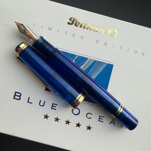 Pelikan m800 blue - blue, ocean