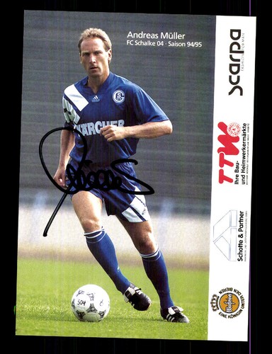 Autogrammkarten schalke - 17,