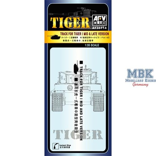 Afv club afv35114 tiger - club,