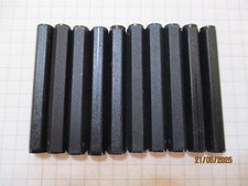 10 Stück 45mm Distanzbolzen Abstandshalter 3mm-Innen-Innen-Gewinde ungebraucht